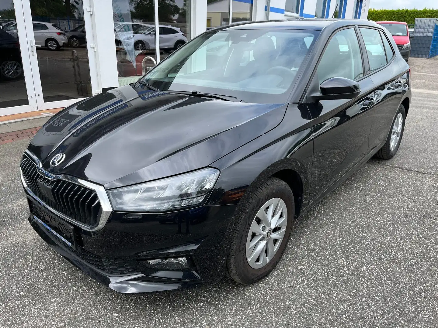 Skoda Fabia 1,0*Selection*5 Jahre Garantie/Klima/1.Hd. Schwarz - 1