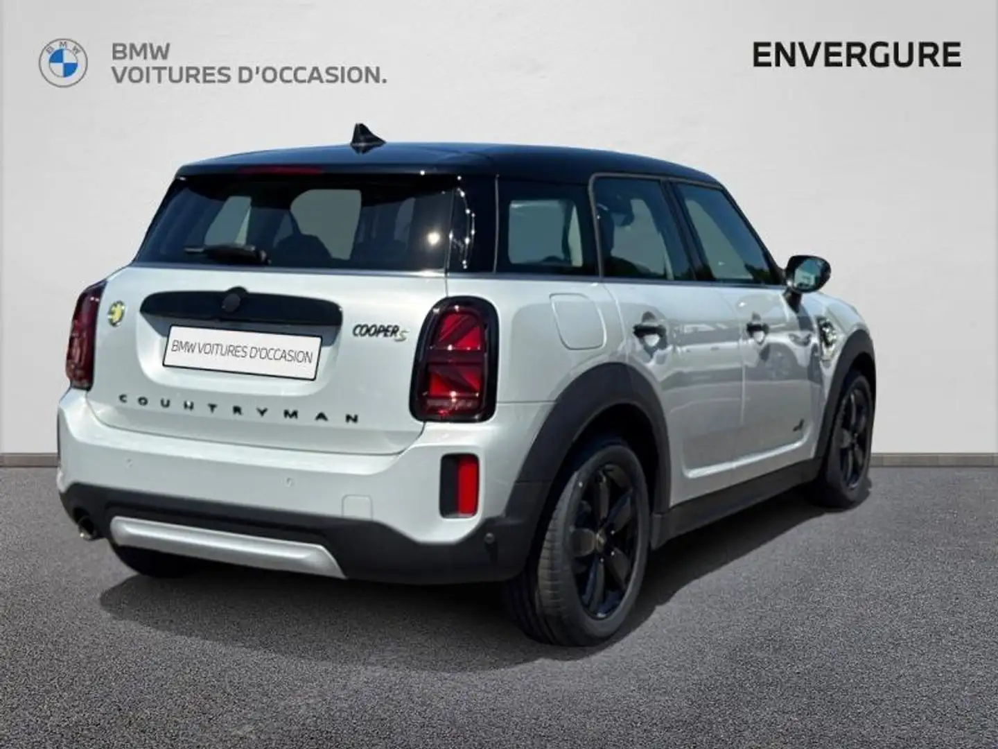 MINI Countryman C Cooper SE  125ch + 95ch  Business Design ALL4 BVA6 Blanc - 2