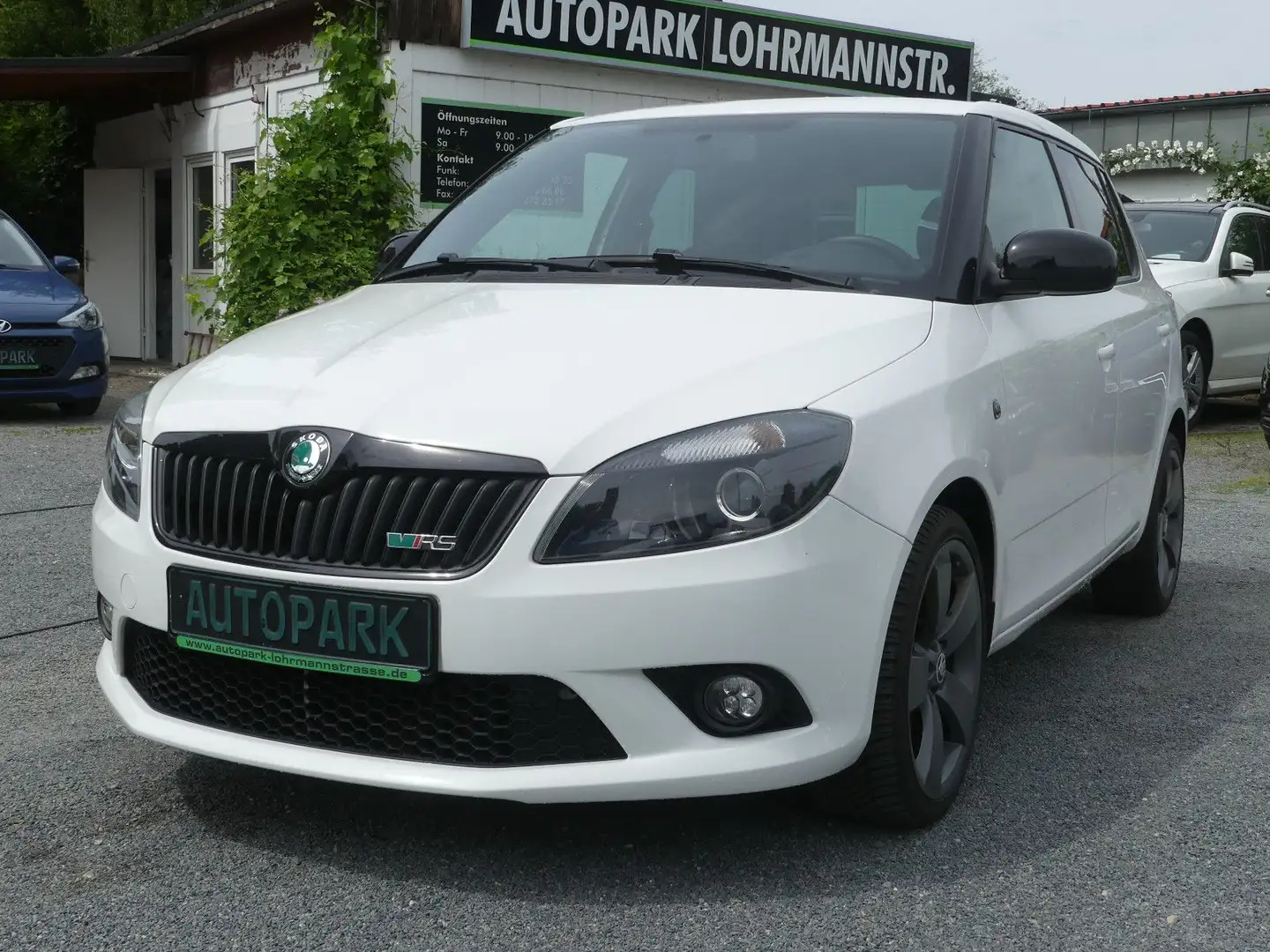 Skoda Fabia RS*Leder*Automatik*SH-gepfl.*Nr.05 Blanc - 1