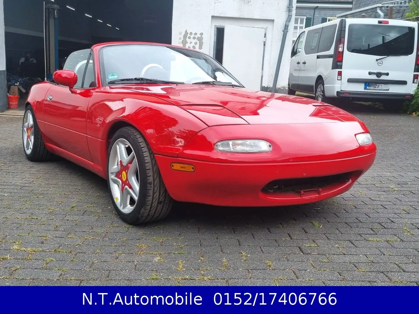 Mazda MX-5 NA 1.6*87000 MEILEN*KLIMA*LEDER*H ZULASS. Rosso - 2