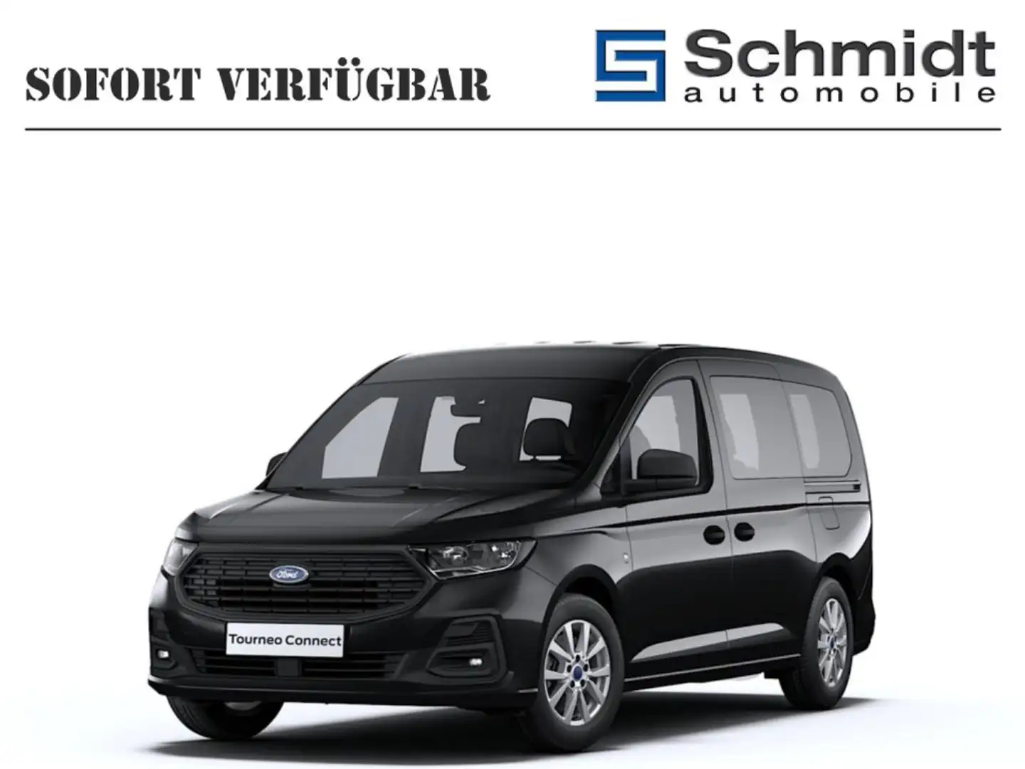 Ford Grand Tourneo Connect Trend 2,0L Eblue 102PS M6 FWD Czarny - 1