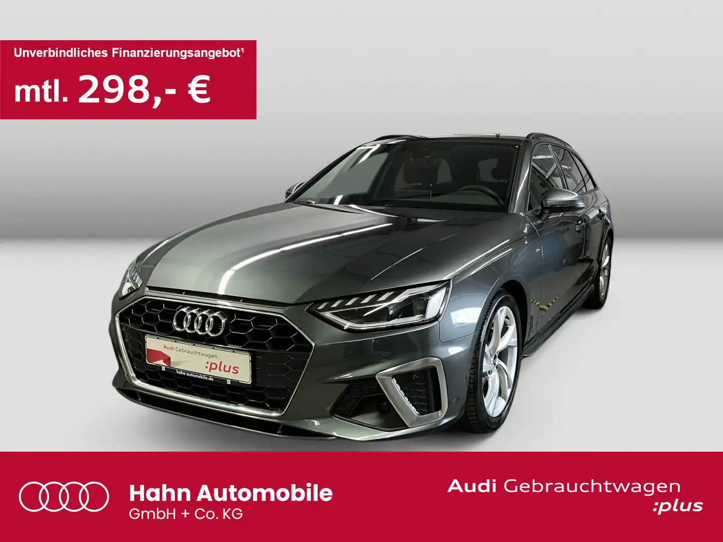 Audi A4 35 TFSI S line AHK Virtual Rückf LED Bu Grau - 1