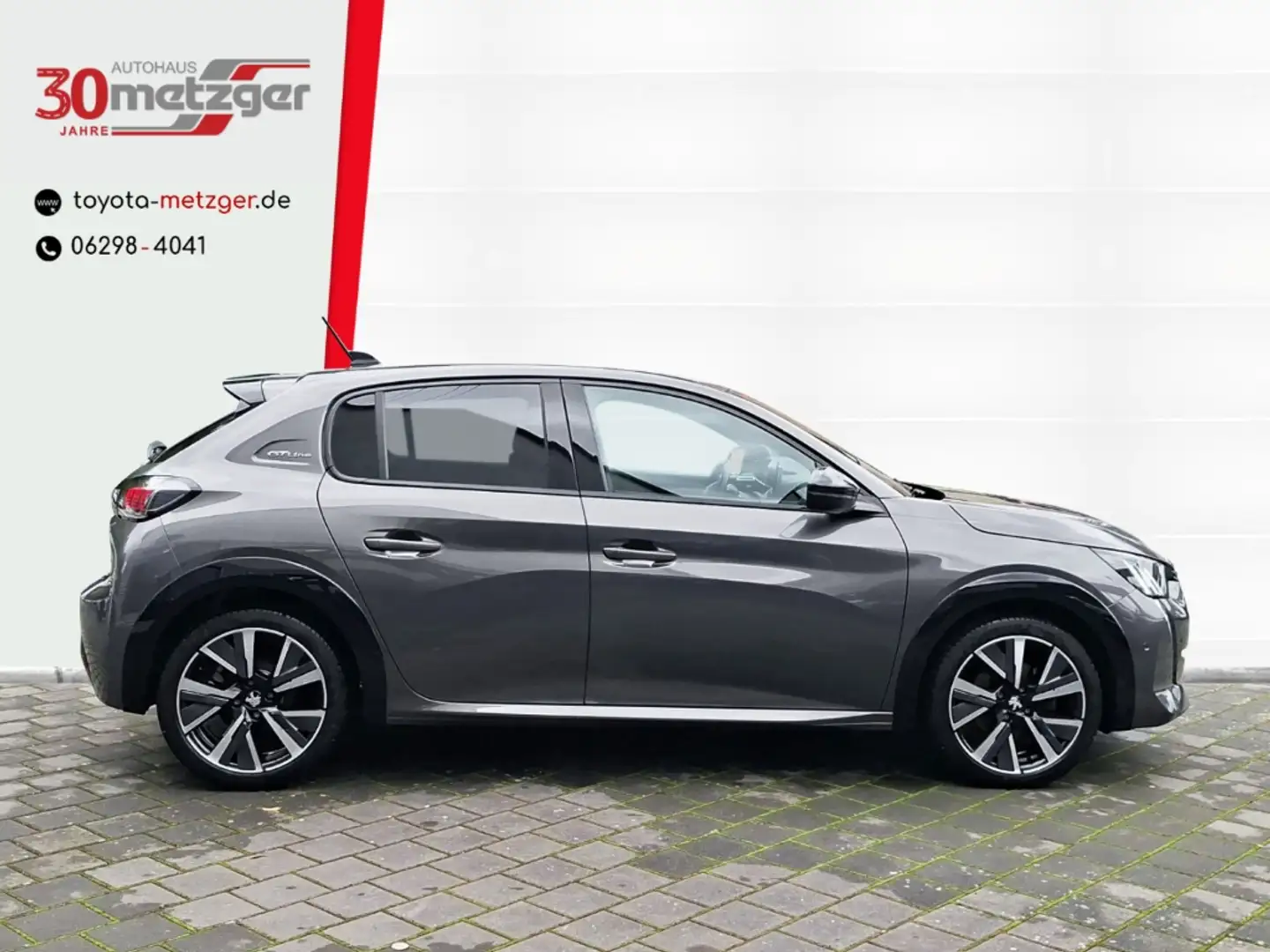 Peugeot 208 1.2 Allure GT Line + AHK-Abnehmbar +Navi +Digitale Gris - 2