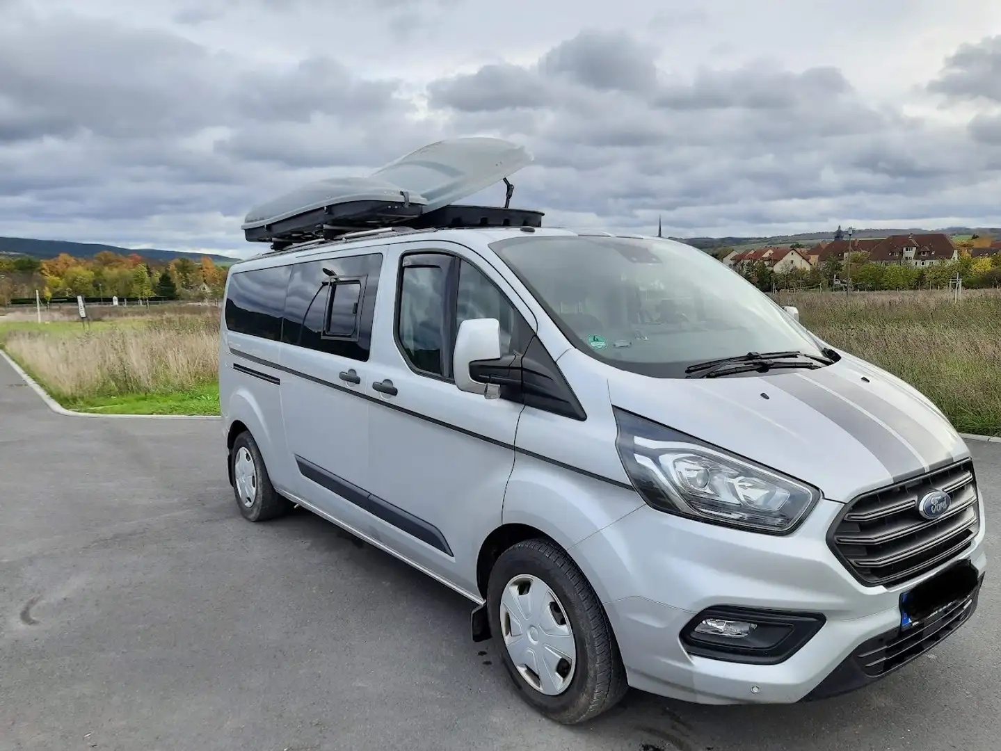 Caravans-Wohnm Ford Ford Transit L2 8 Sitzer Bus, Womo, m. A1 Garantie Ezüst - 2