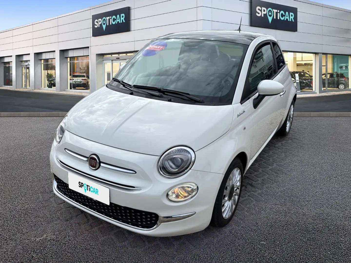 Fiat 500 1.0 70cv Ibrido Dolcevita Bianco - 1