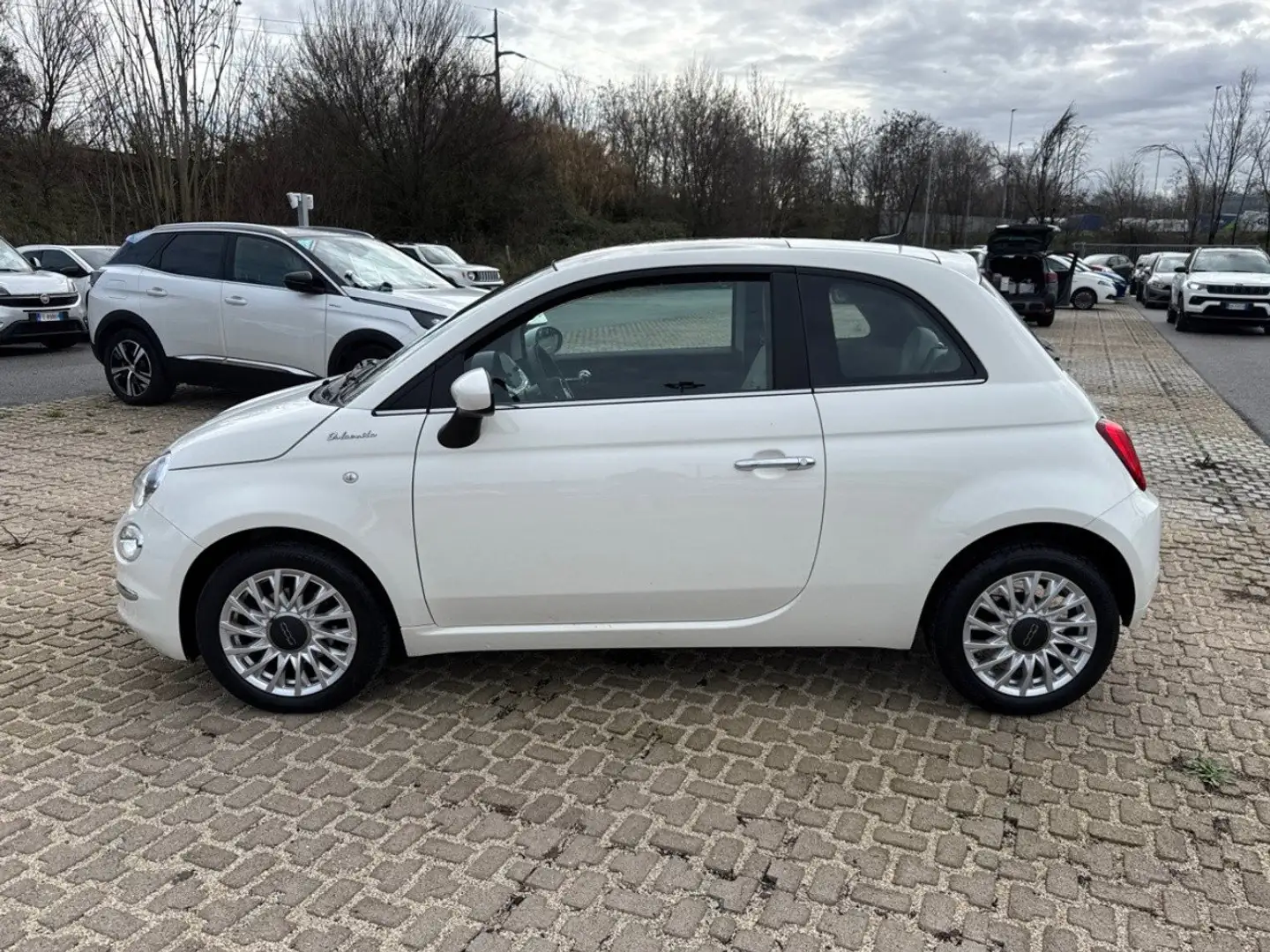 Fiat 500 1.0 70cv Ibrido Dolcevita Bianco - 2