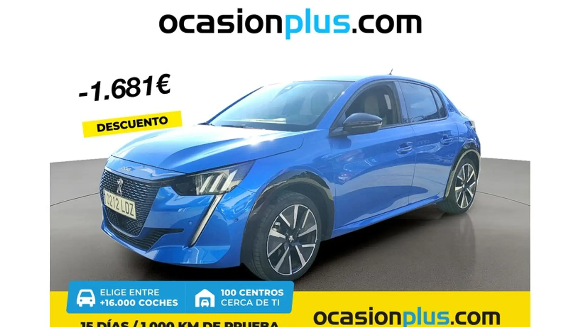 Peugeot 208 GT Eléctrico 100kW Blau - 1