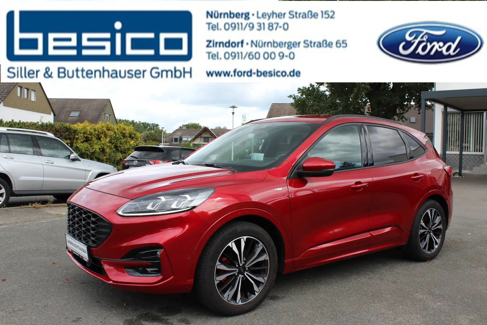Ford Kuga ST-Line X 1,5EcoBoost*AHK*LED*ACC*Head Up*B&O*Navi Rouge - 1