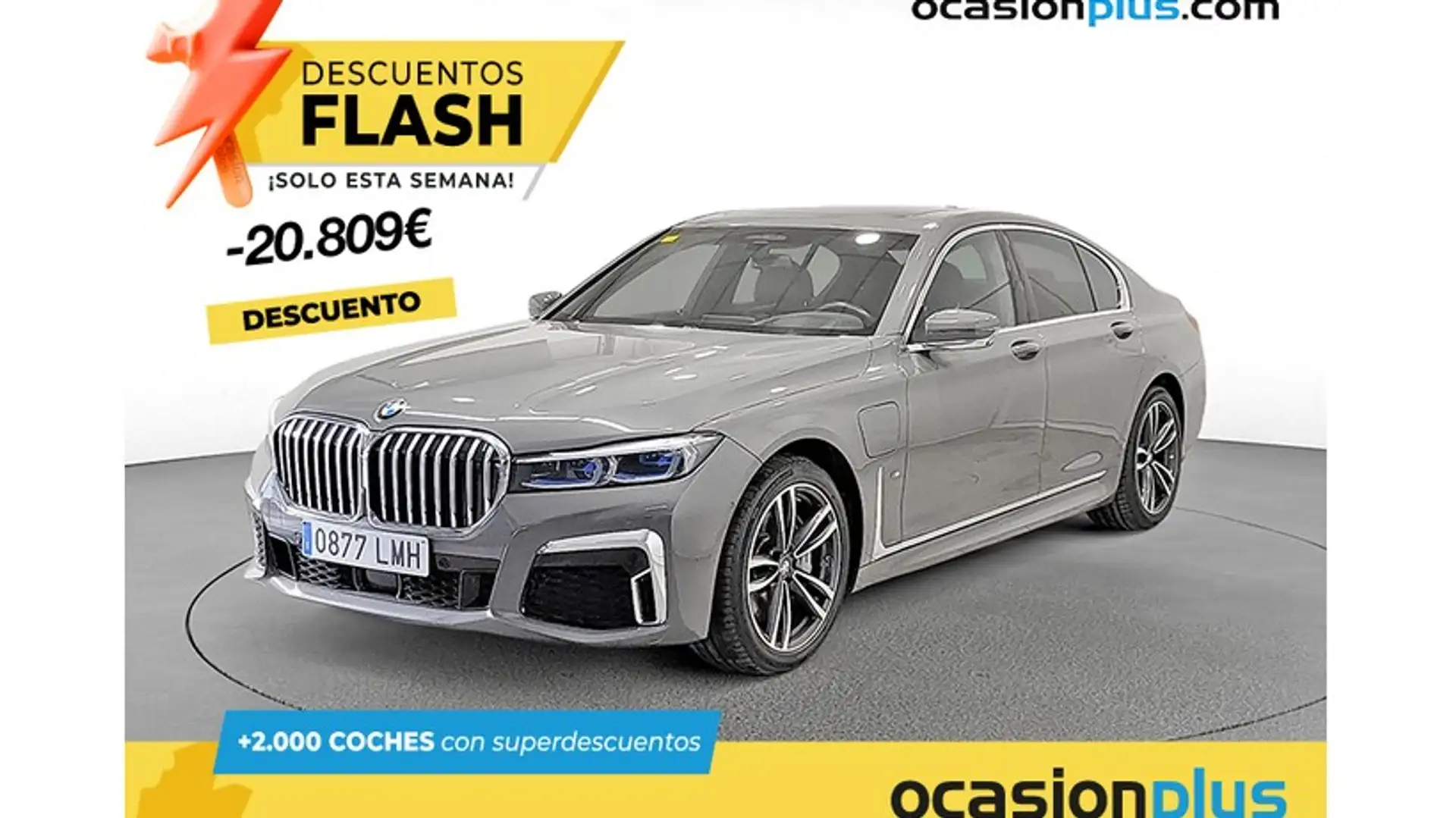 BMW 745 745e Grijs - 1