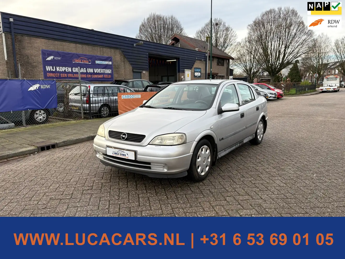 Opel Astra 1.6 Club 2X SLEUTEL + BOEKJES! Grau - 1