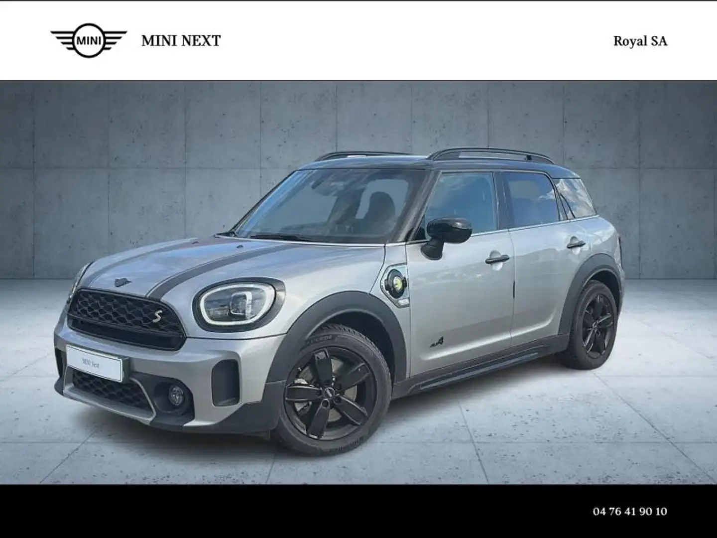 MINI Countryman C Cooper SE 125ch + 95ch Edition Premium ALL4 BVA6 Argent - 1
