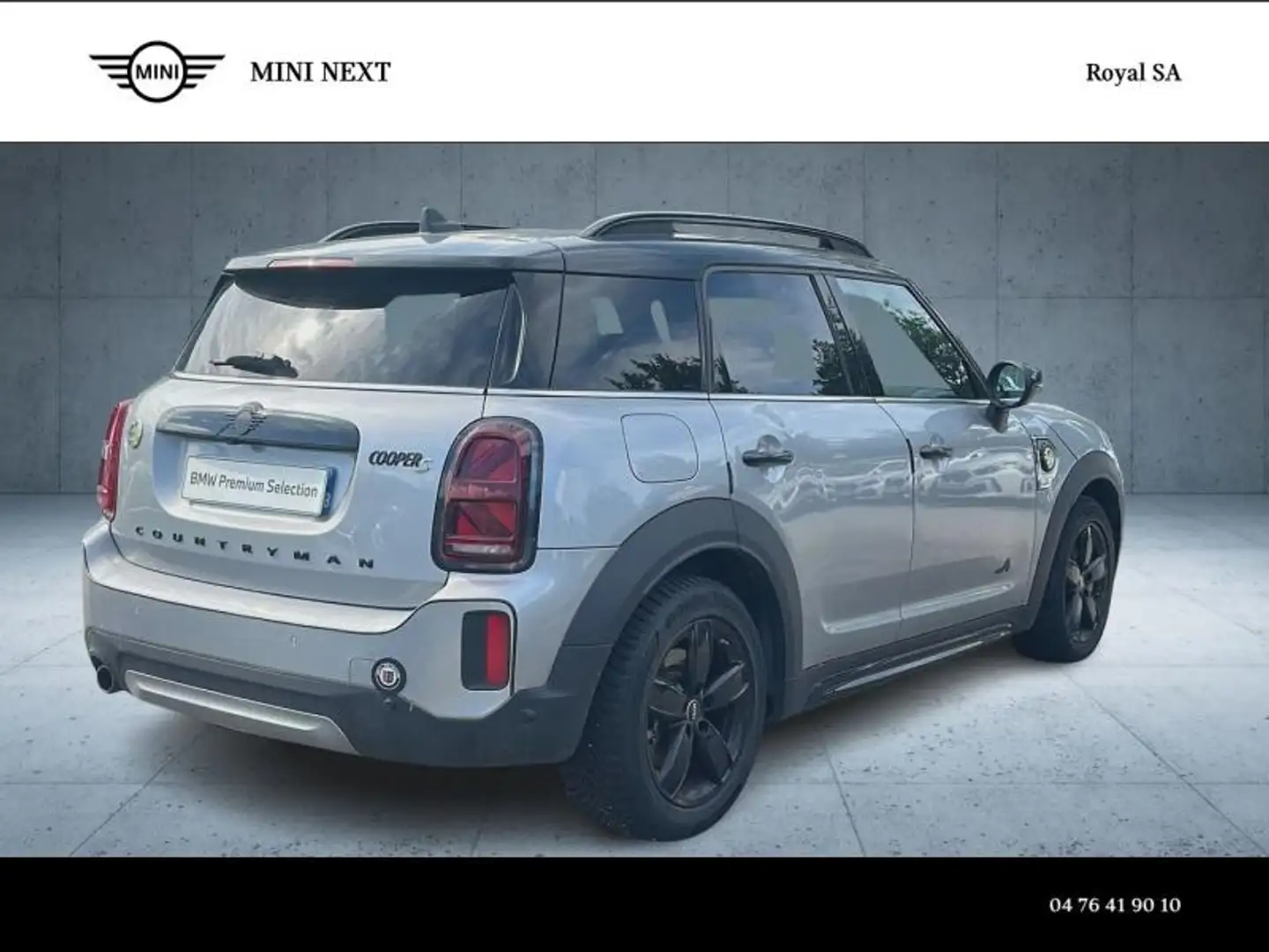 MINI Countryman C Cooper SE 125ch + 95ch Edition Premium ALL4 BVA6 Argent - 2