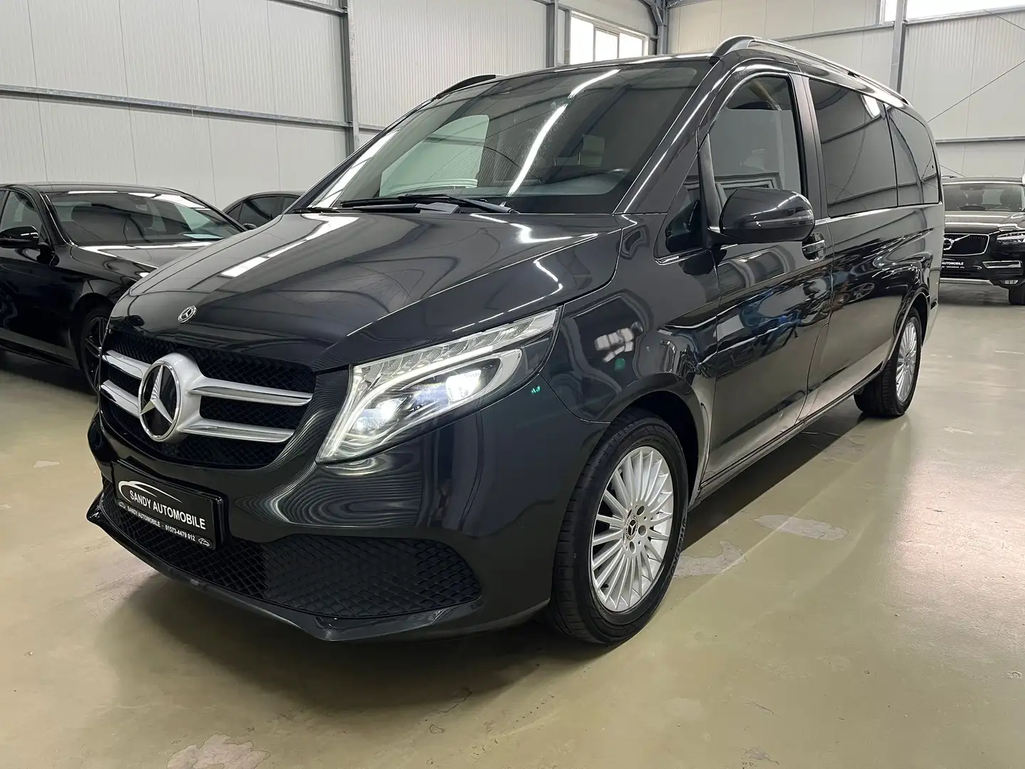 Mercedes-Benz V 220 d EDITION Lang 8.Sitzer Kamera AHK LED Gris - 1