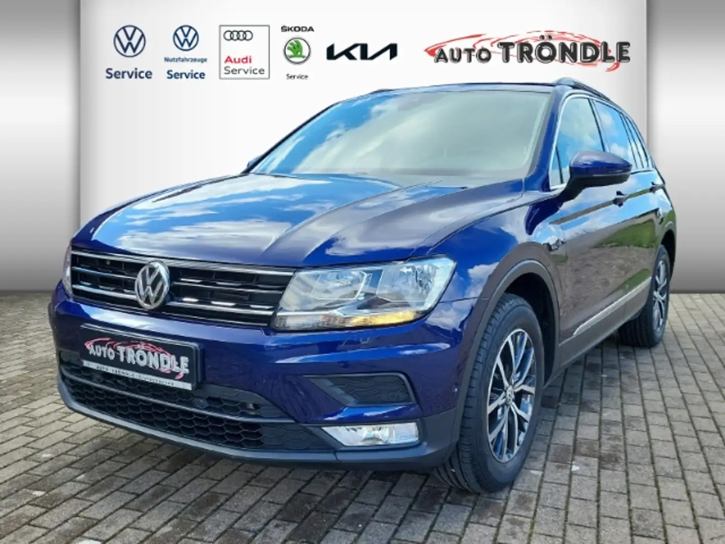Volkswagen Tiguan 2.0 TFSI DSG 4Motion Comfortline +AHK Blau - 1