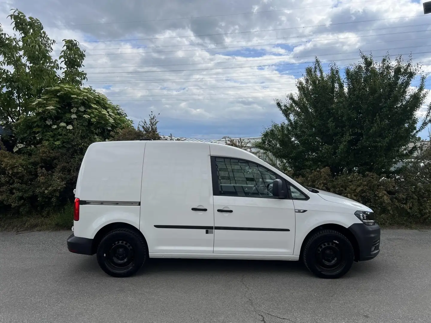 Volkswagen Caddy 2.0tdi AHK Klima Leder Dachklappe PDC 1.Besitz Blanco - 2