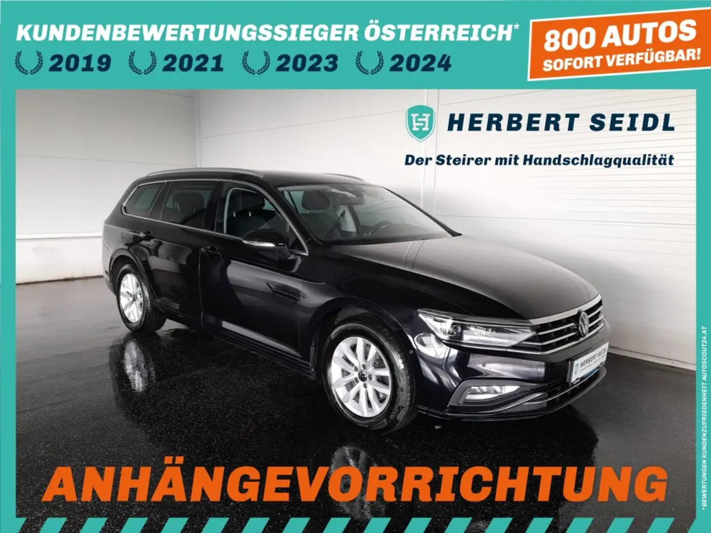 Volkswagen Passat Variant BUSINESS 2,0 TDI DSG *MATRIX-LED / NAVI / AHV & KAMERA / ACC / SPORT MASSAGESITZ / E-KLAPPE* Schwarz - 1