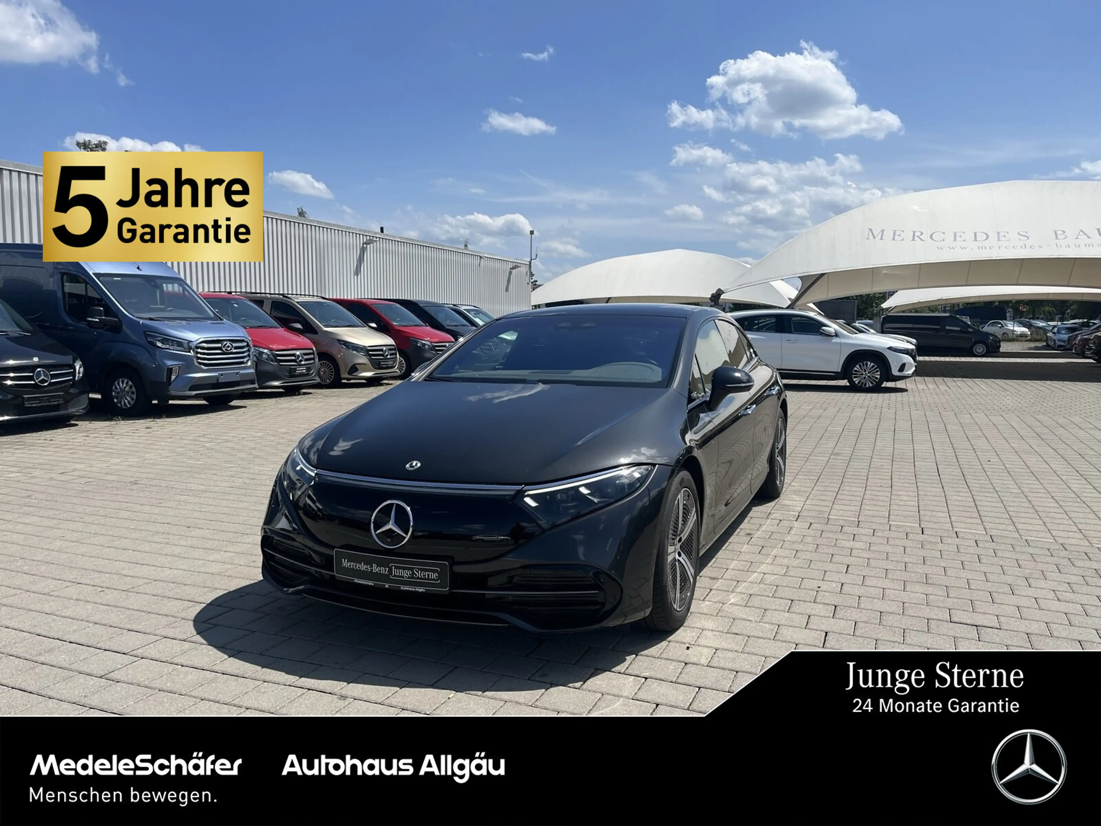 Mercedes-Benz EQS EQS 580 4M Advanced Night 20" Hyper Pano AHK 360