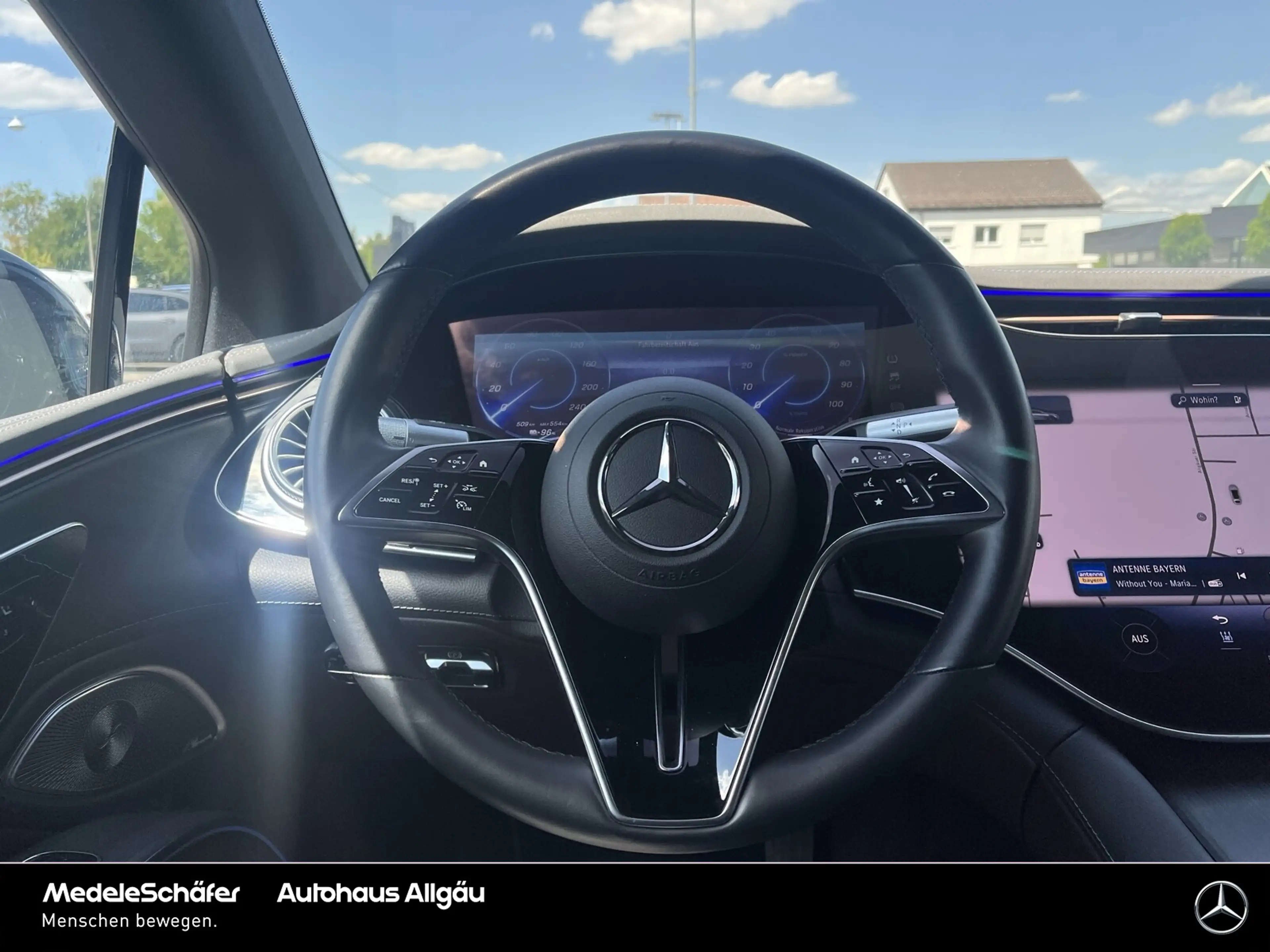 Mercedes-Benz EQS EQS 580 4M Advanced Night 20" Hyper Pano AHK 360 — photo 11