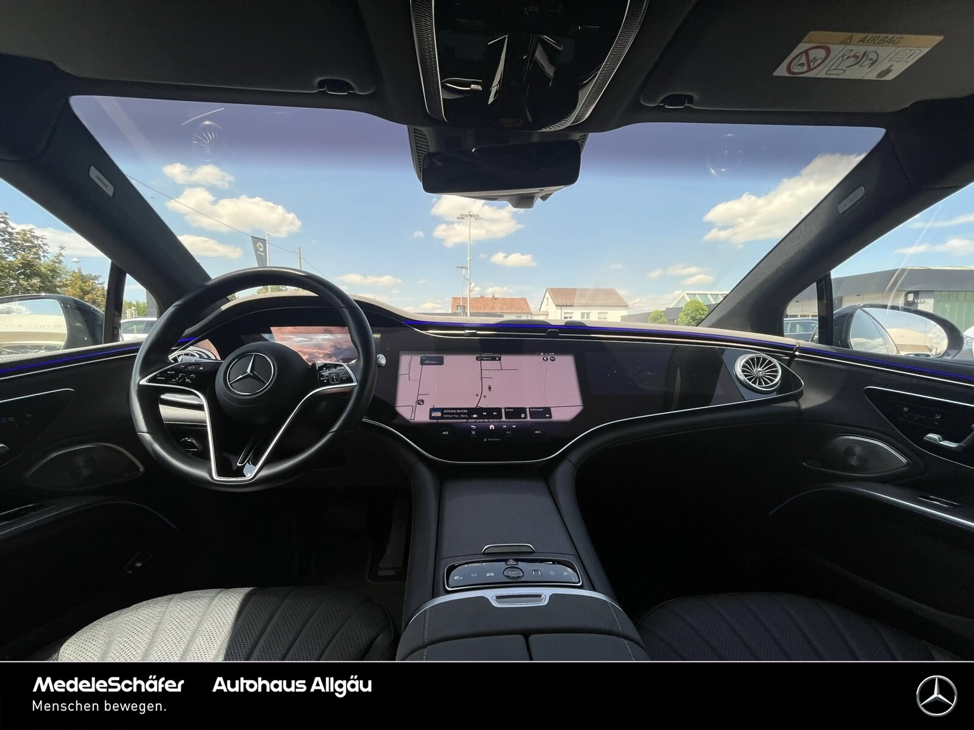 Mercedes-Benz EQS EQS 580 4M Advanced Night 20" Hyper Pano AHK 360 — photo 13