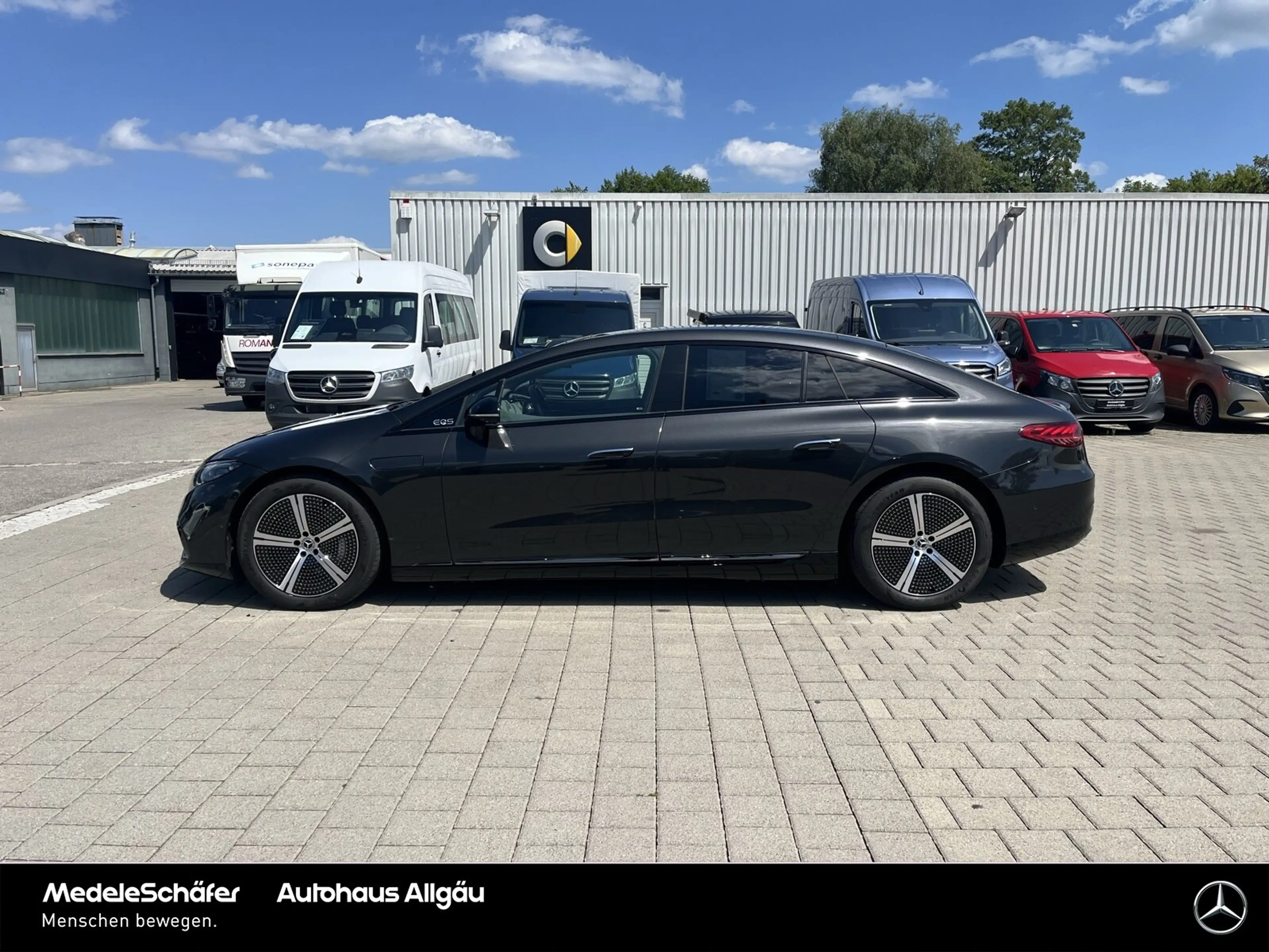 Mercedes-Benz EQS EQS 580 4M Advanced Night 20" Hyper Pano AHK 360 — photo 2