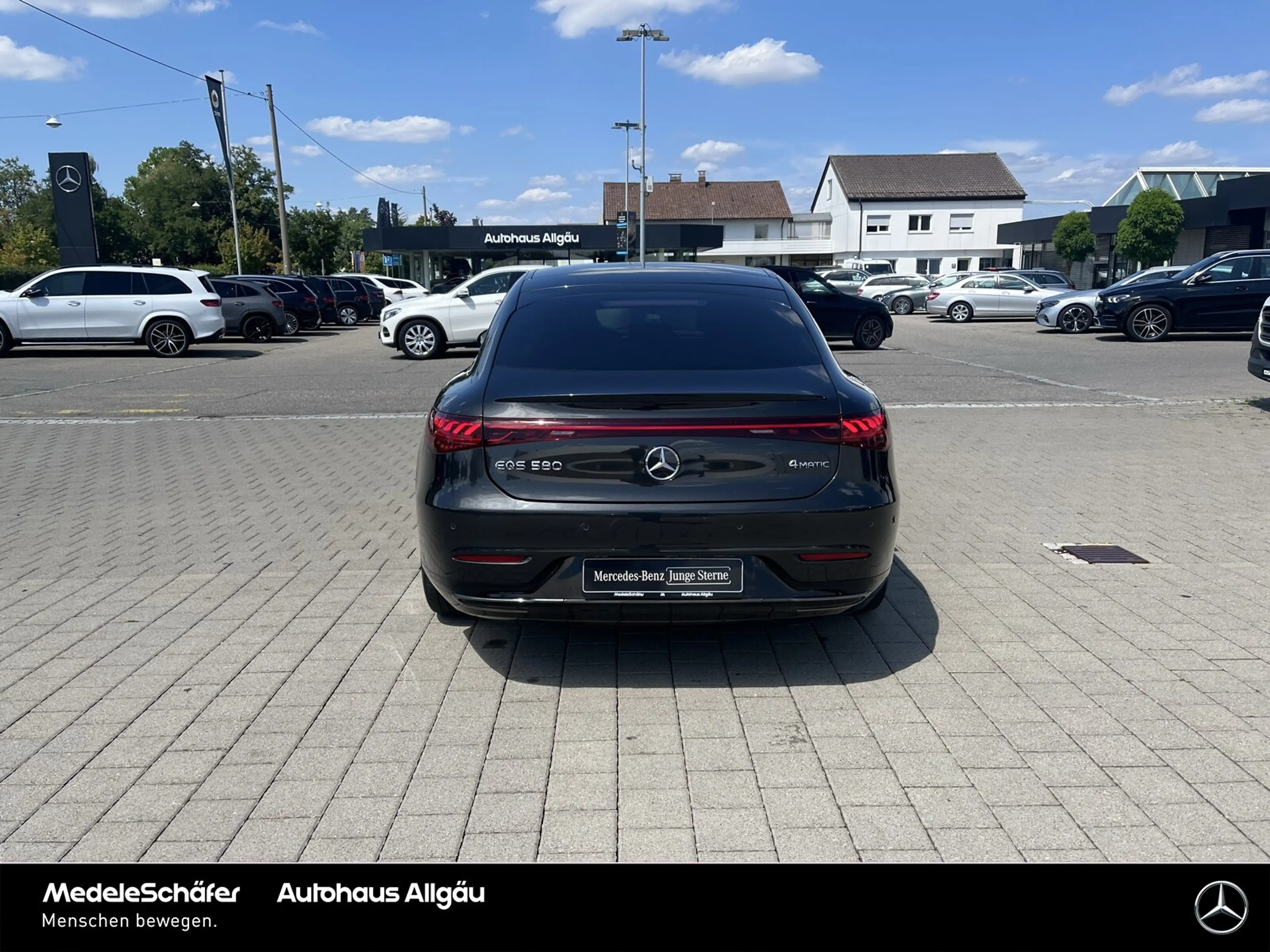 Mercedes-Benz EQS EQS 580 4M Advanced Night 20" Hyper Pano AHK 360 — photo 4