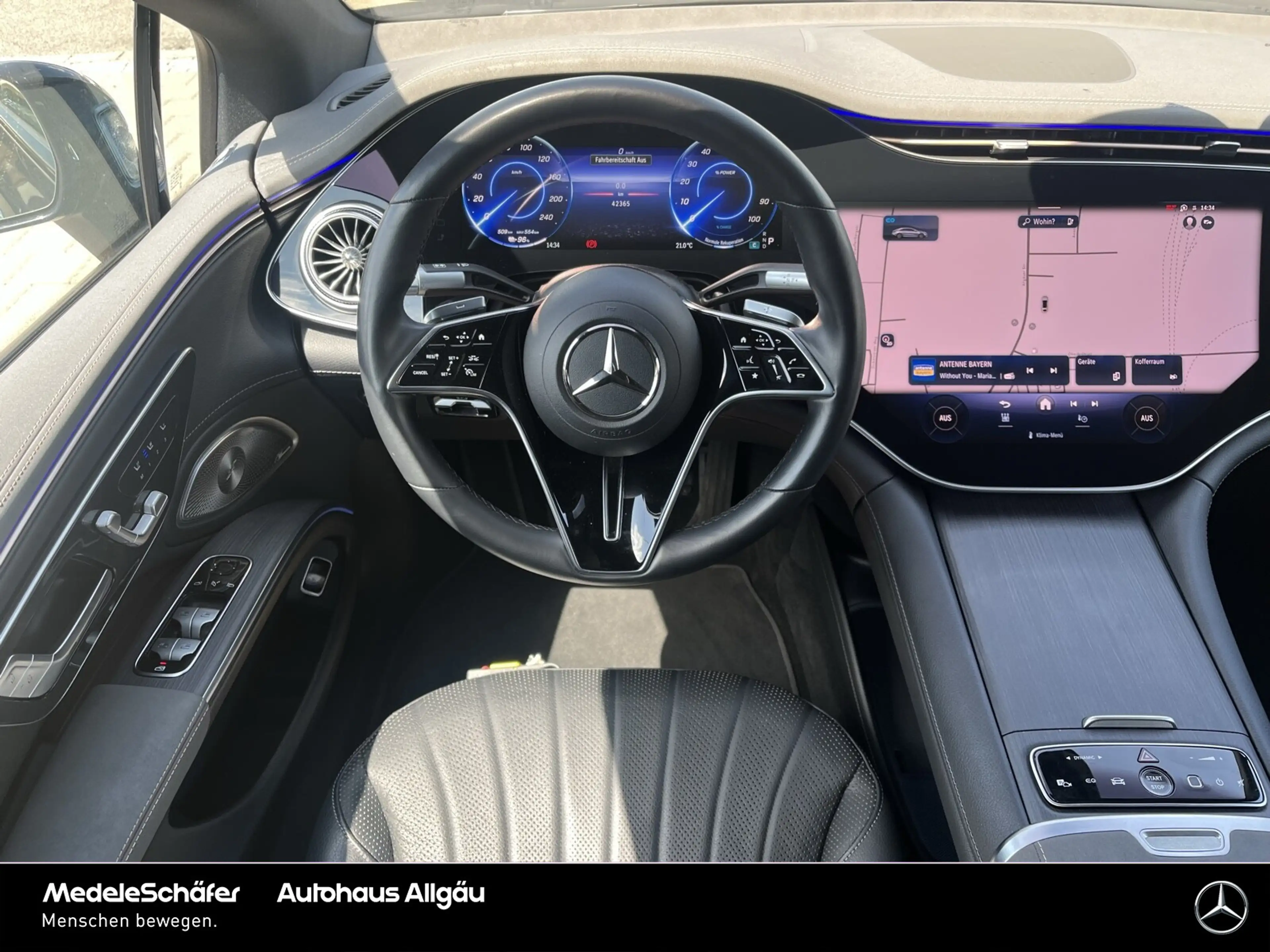Mercedes-Benz EQS EQS 580 4M Advanced Night 20" Hyper Pano AHK 360 — photo 12