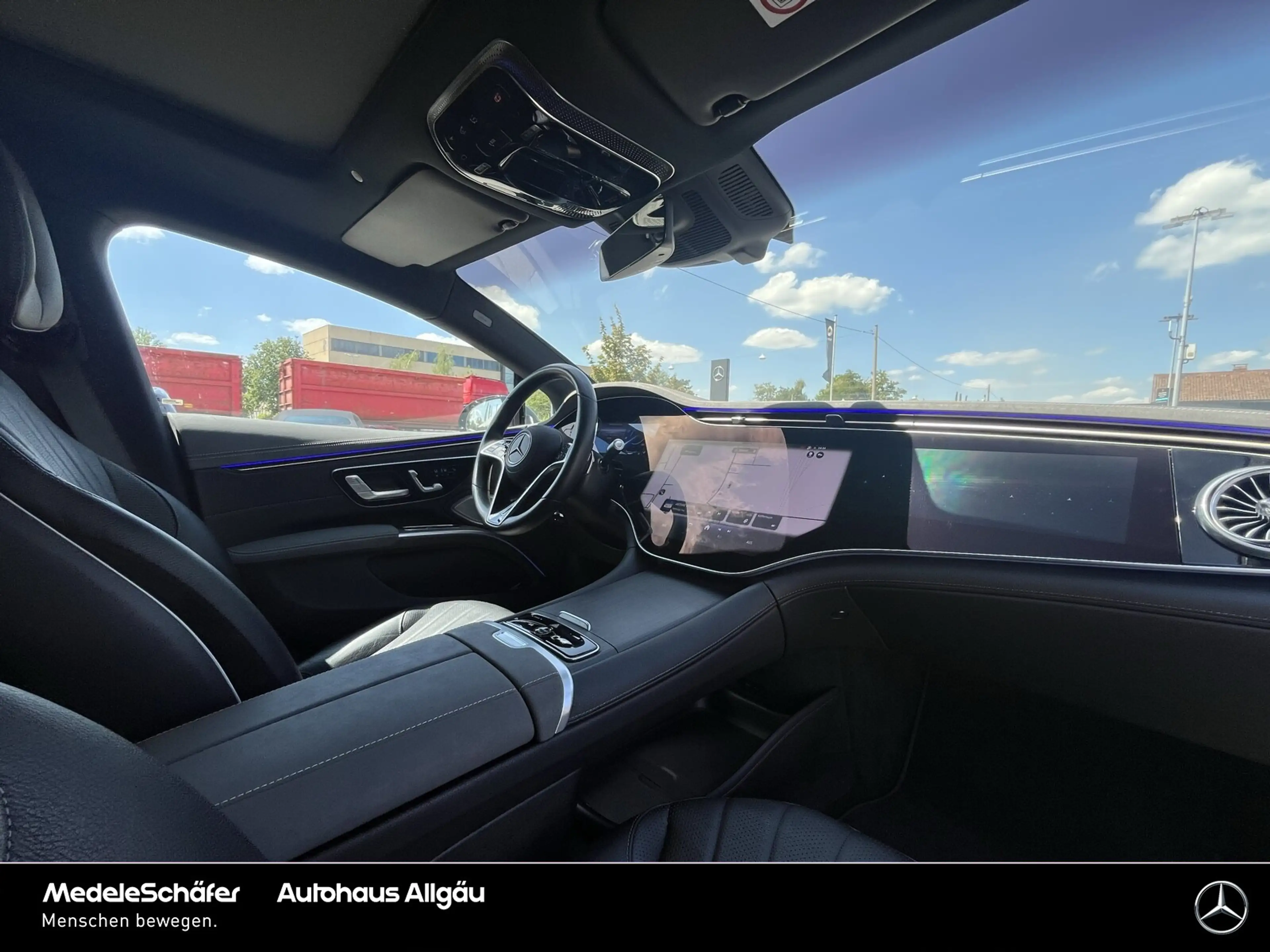Mercedes-Benz EQS EQS 580 4M Advanced Night 20" Hyper Pano AHK 360 — photo 15