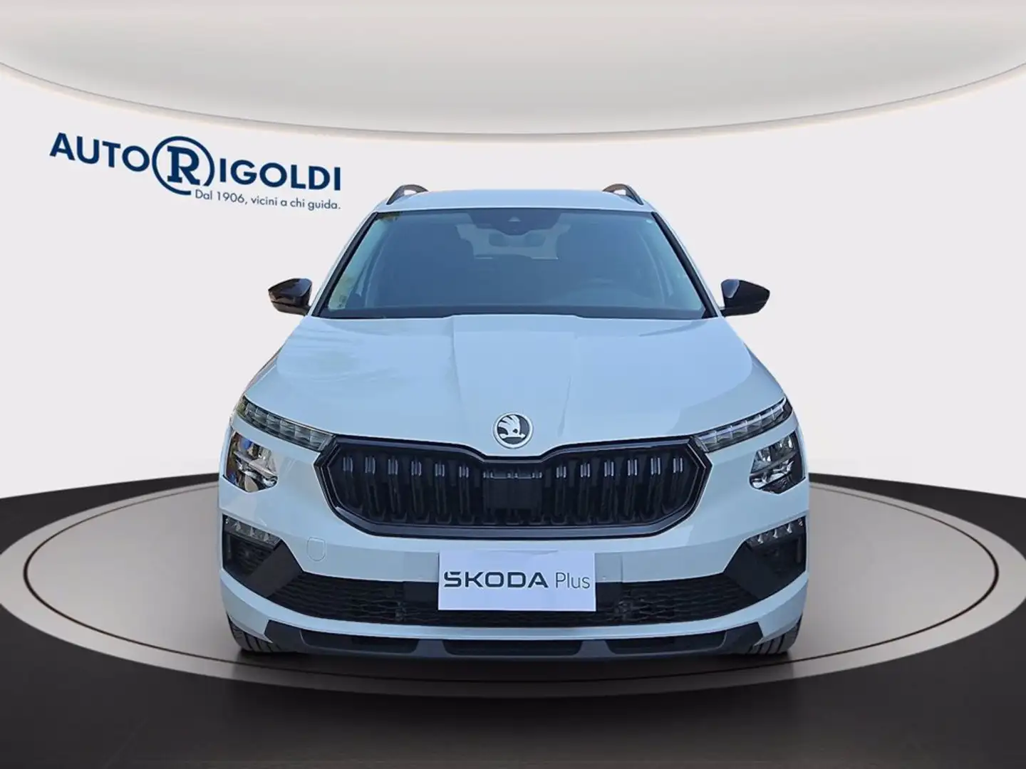 Skoda Kamiq 1.0 tsi black dots 115cv Bianco - 2