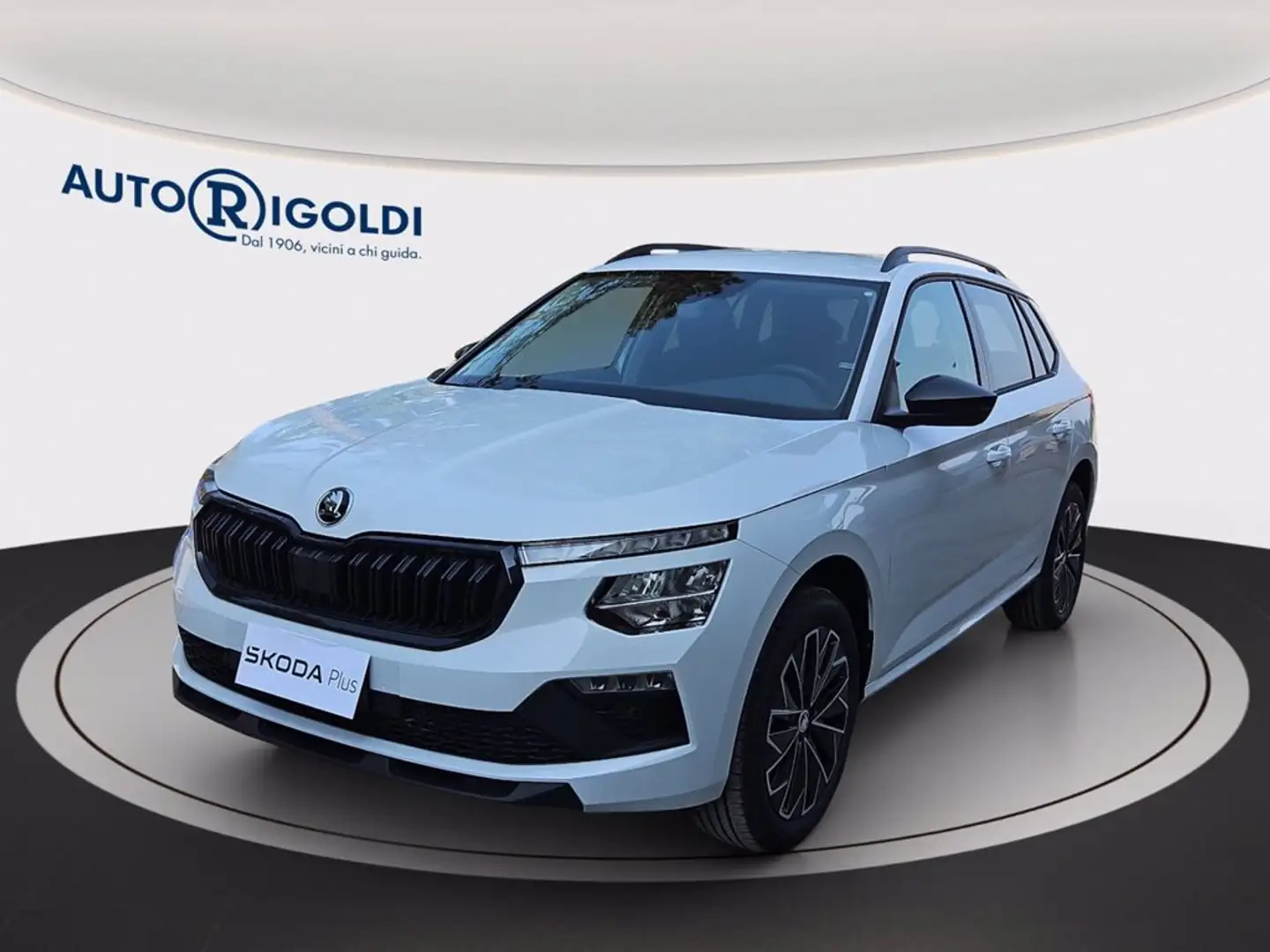 Skoda Kamiq 1.0 tsi black dots 115cv Bianco - 1