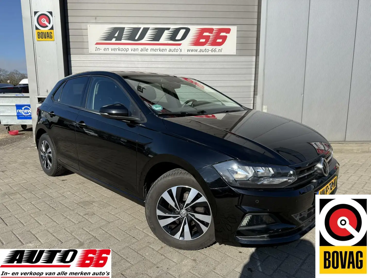 Volkswagen Polo 1.0 TSI Comfortline Automaat, ACC, CAM, Keyless, C Zwart - 2