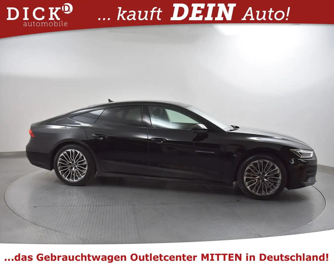 Audi A7 SB 50TFSIe Quatt OPTIK SCHWARZ+VIRTU+AHK+ACC+ Schwarz - 2