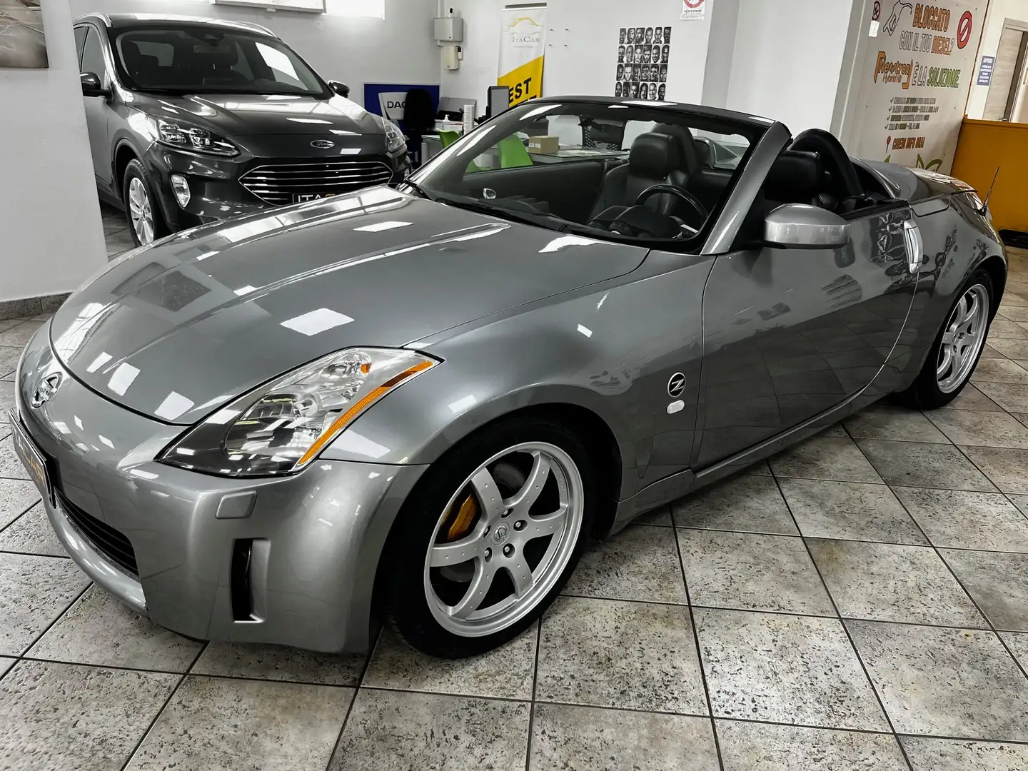 Nissan 350Z Roadster 3.5 V6 Lev2 prossima asi Szary - 2