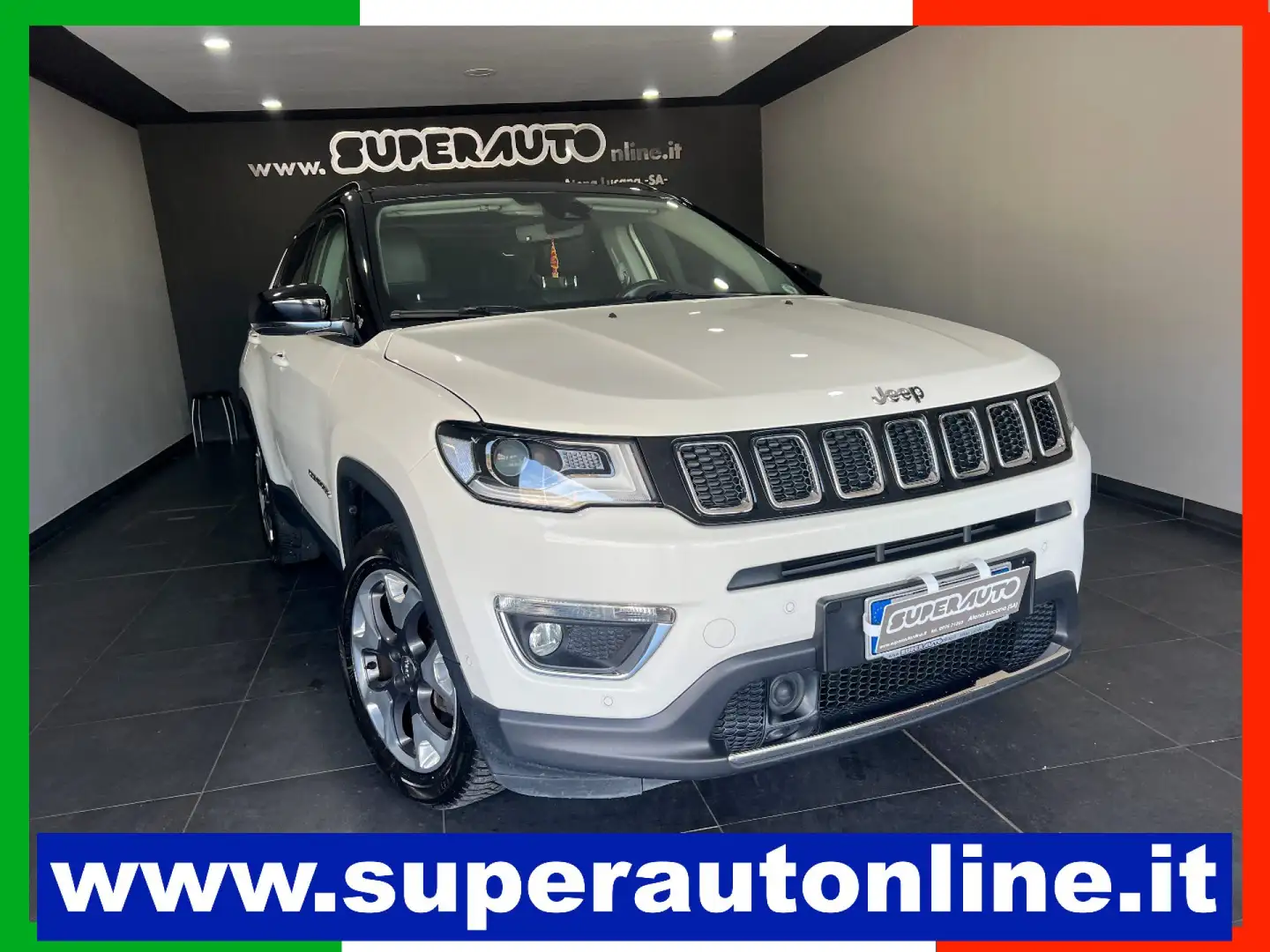 Jeep Compass 2.0 Multijet II 170 CV aut. 4WD Limited Weiß - 1