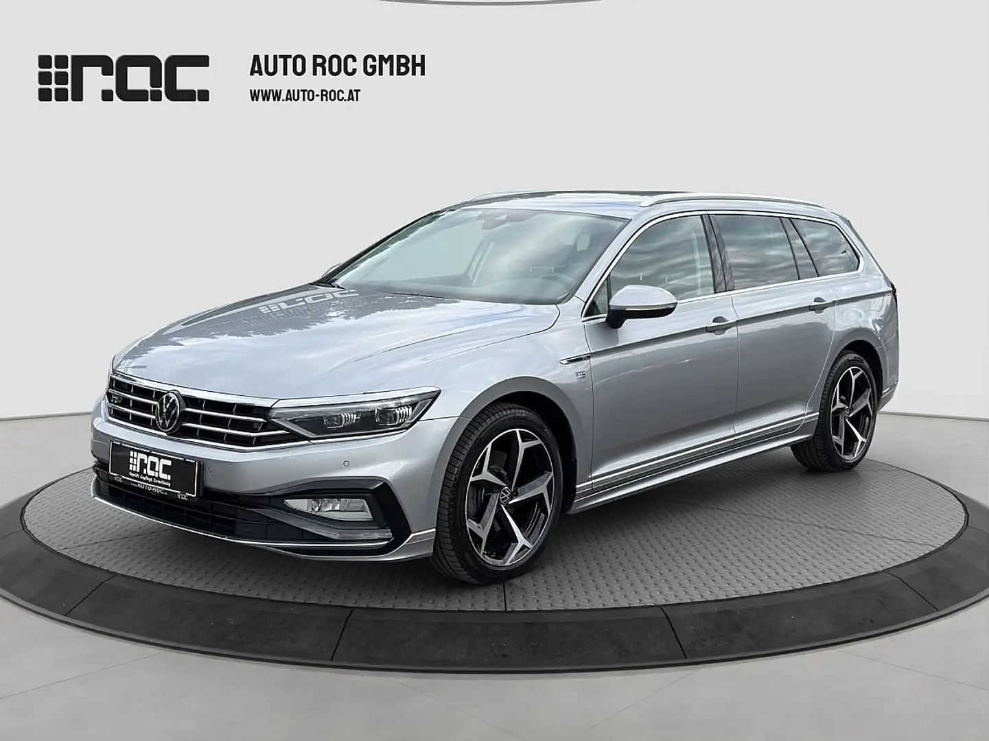 Volkswagen Passat Variant Elegance/R-Line 2.0 TDI 4Motion DSG IQ.Matrix-L... Zilver - 1