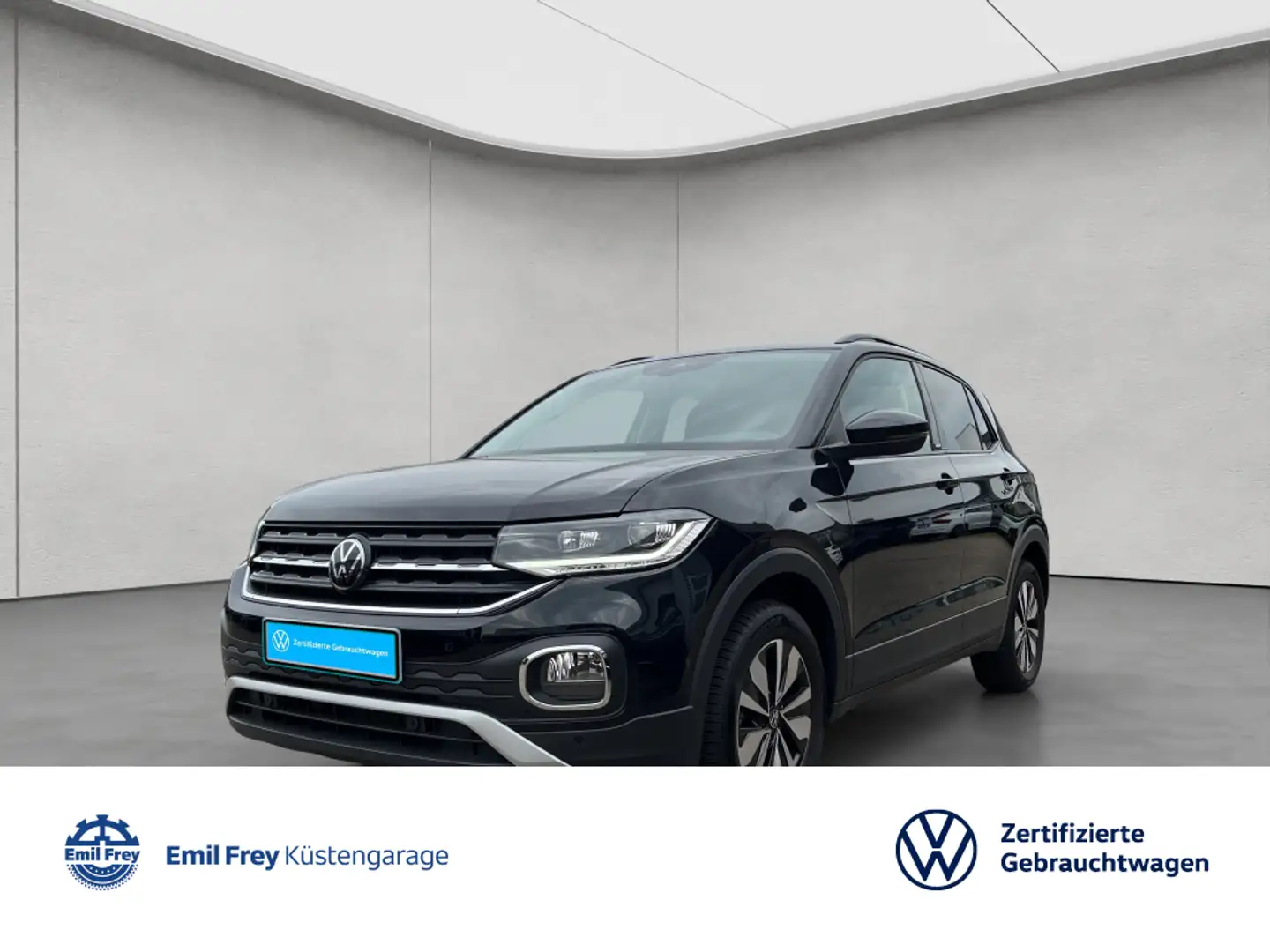 Volkswagen T-Cross 1.0 TSI OPF DSG Move GJR Kamera ACC Navi Schwarz - 1