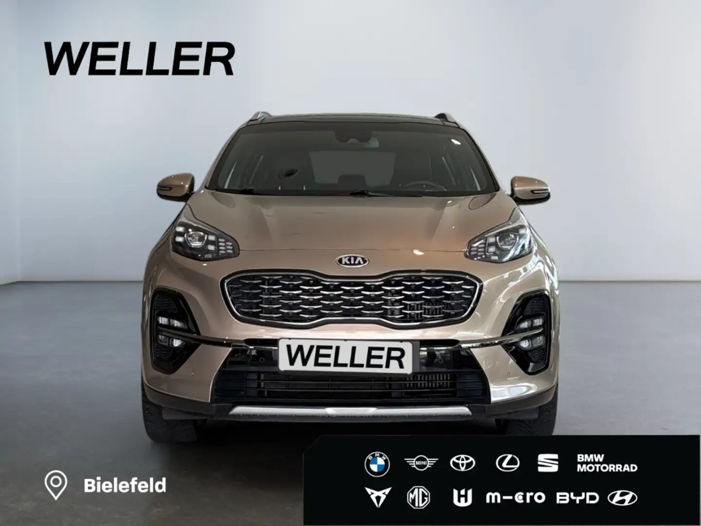 Kia Sportage 1.6 T-GDI AWD DCT PLATINUM *360°*Leder* Zilver - 2