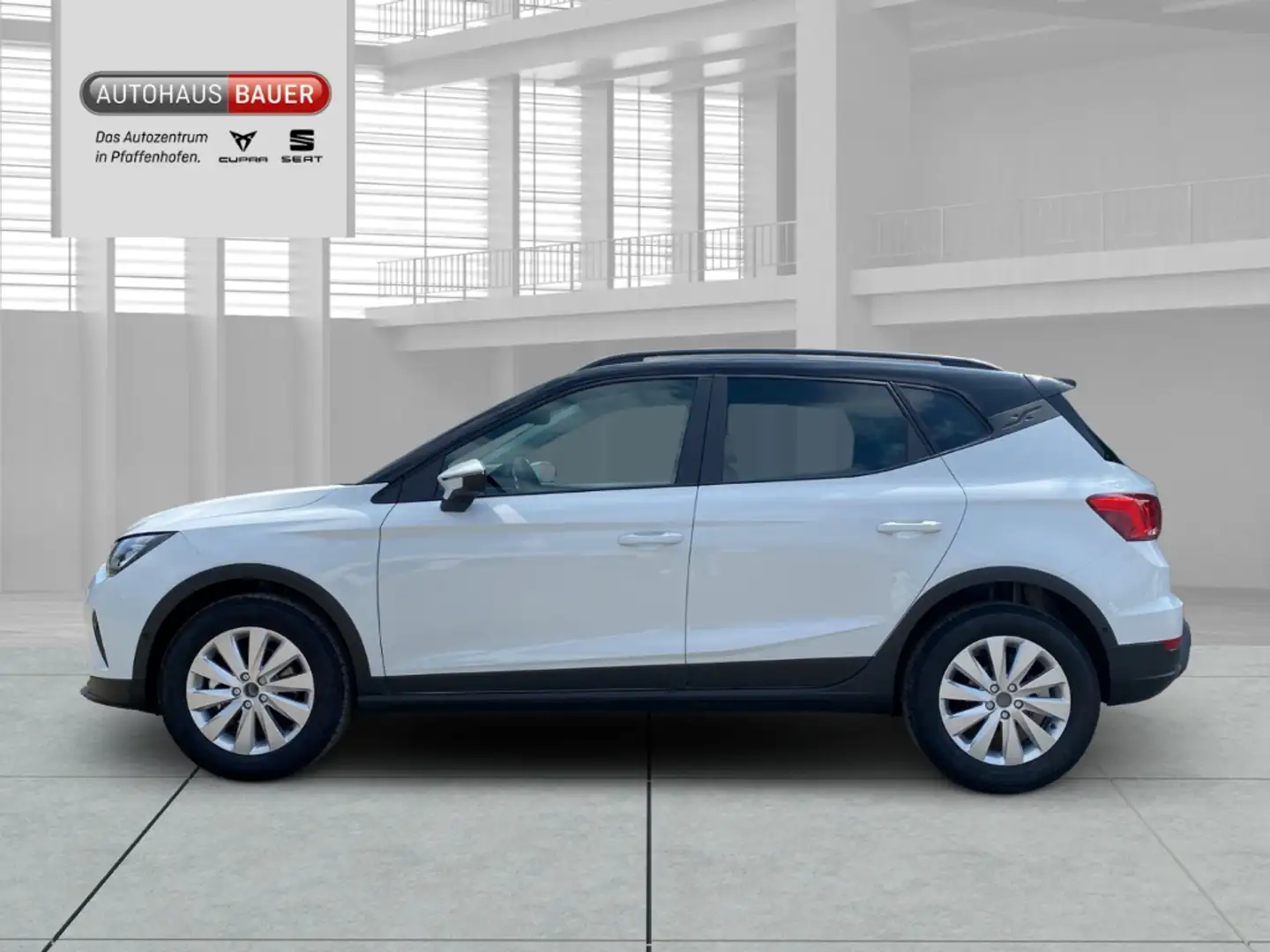 SEAT Arona Raoad Edtion 1.0 TSI Sitzh. Rückfahrkamera,AHK , A Weiß - 2