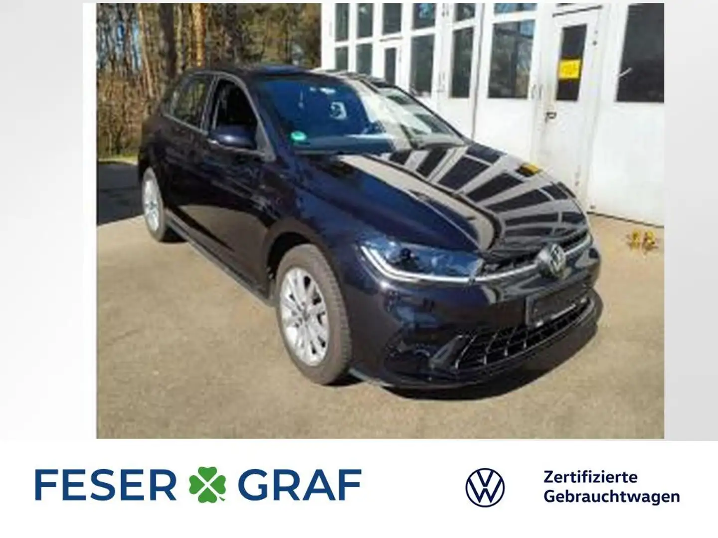 Volkswagen Polo 1.0 TSI DSG R-LINE KAM NAVI ACC LED-MATRIX Schwarz - 1