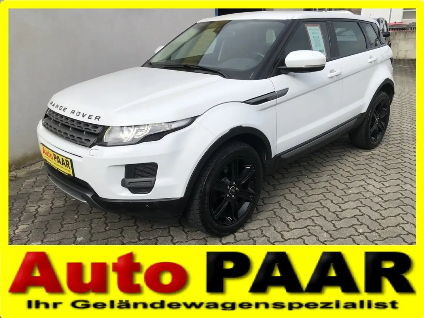 Land Rover Range Rover Evoque 2,2 TD4 *** 1.Besitz , lückenloses Serviceheft Bianco - 1