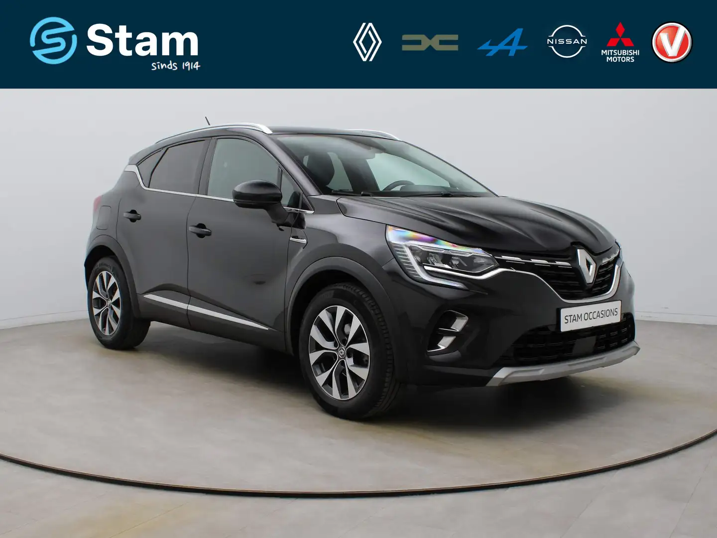Renault Captur TCe 130pk Intens Camera | Climate | Navi | Parksen Zwart - 1
