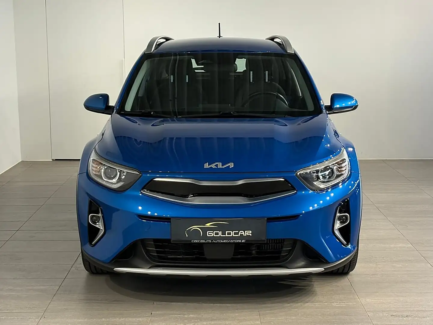 Kia Stonic 1,0 TGDI GPF ISG Silber Blau - 2