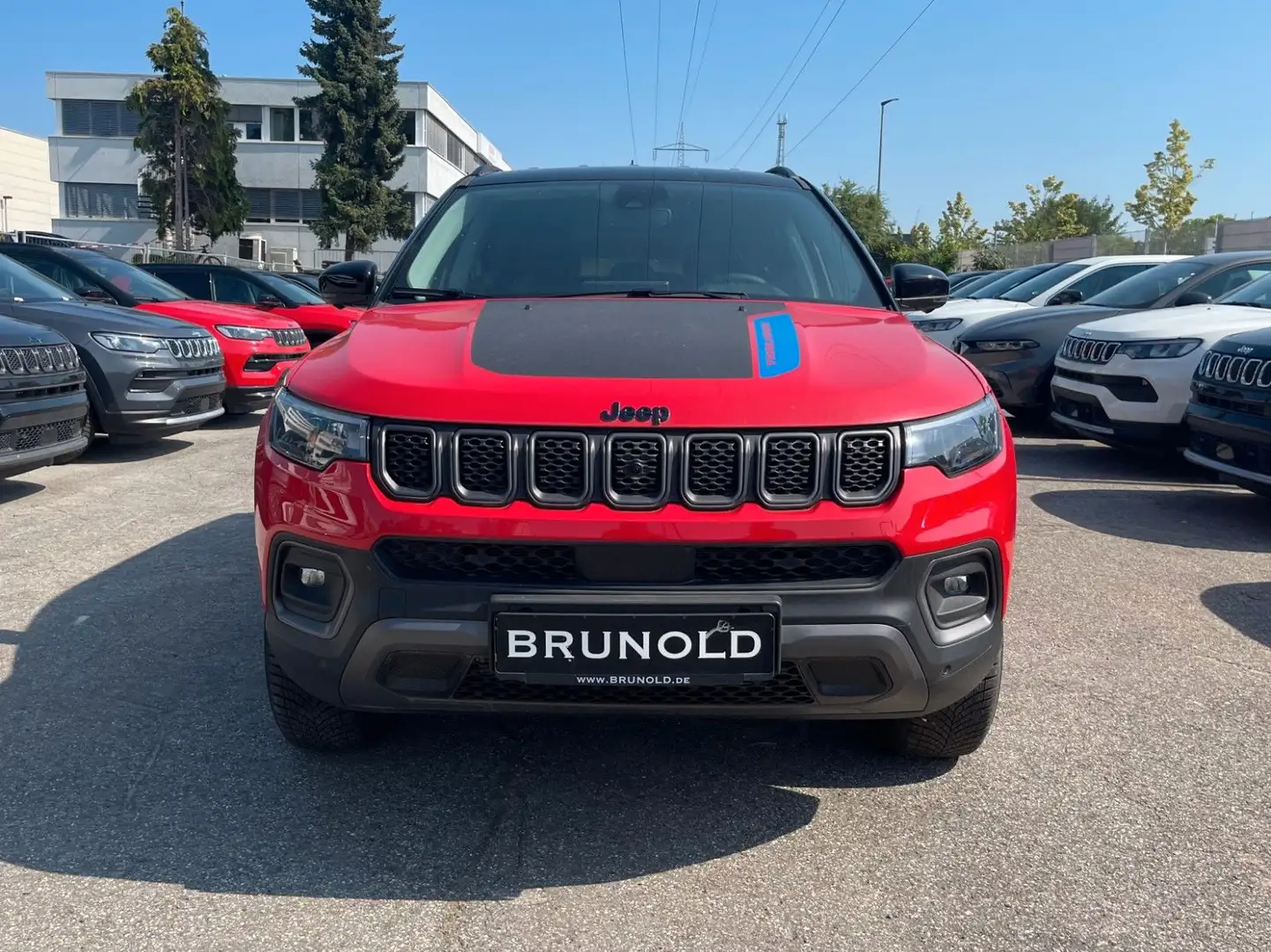 Jeep Compass COMPASS PHEV MY23 + Trailhawk *mtl.Rate:499€* Rot - 2