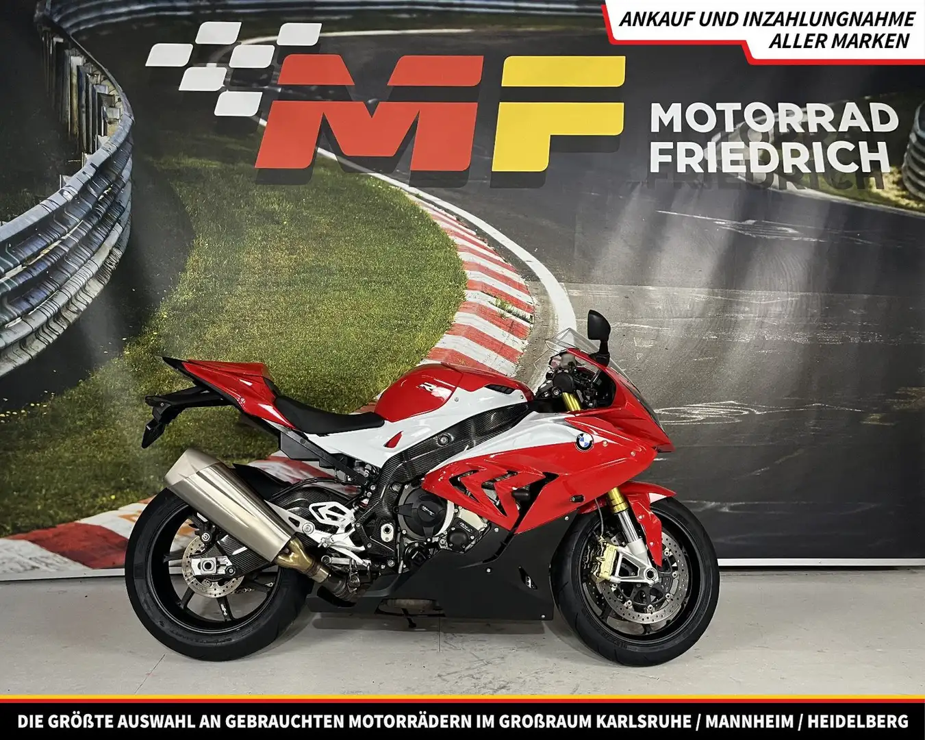 BMW S 1000 RR EURO3 [SERVICE NEU] Rouge - 1