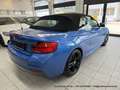 BMW 218 i Cabrio M Sport 6-Gang LEDER KAM NAV - nur 20tkm Bleu - thumbnail 7