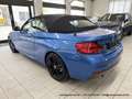 BMW 218 i Cabrio M Sport 6-Gang LEDER KAM NAV - nur 20tkm Bleu - thumbnail 9