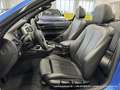 BMW 218 i Cabrio M Sport 6-Gang LEDER KAM NAV - nur 20tkm Bleu - thumbnail 14