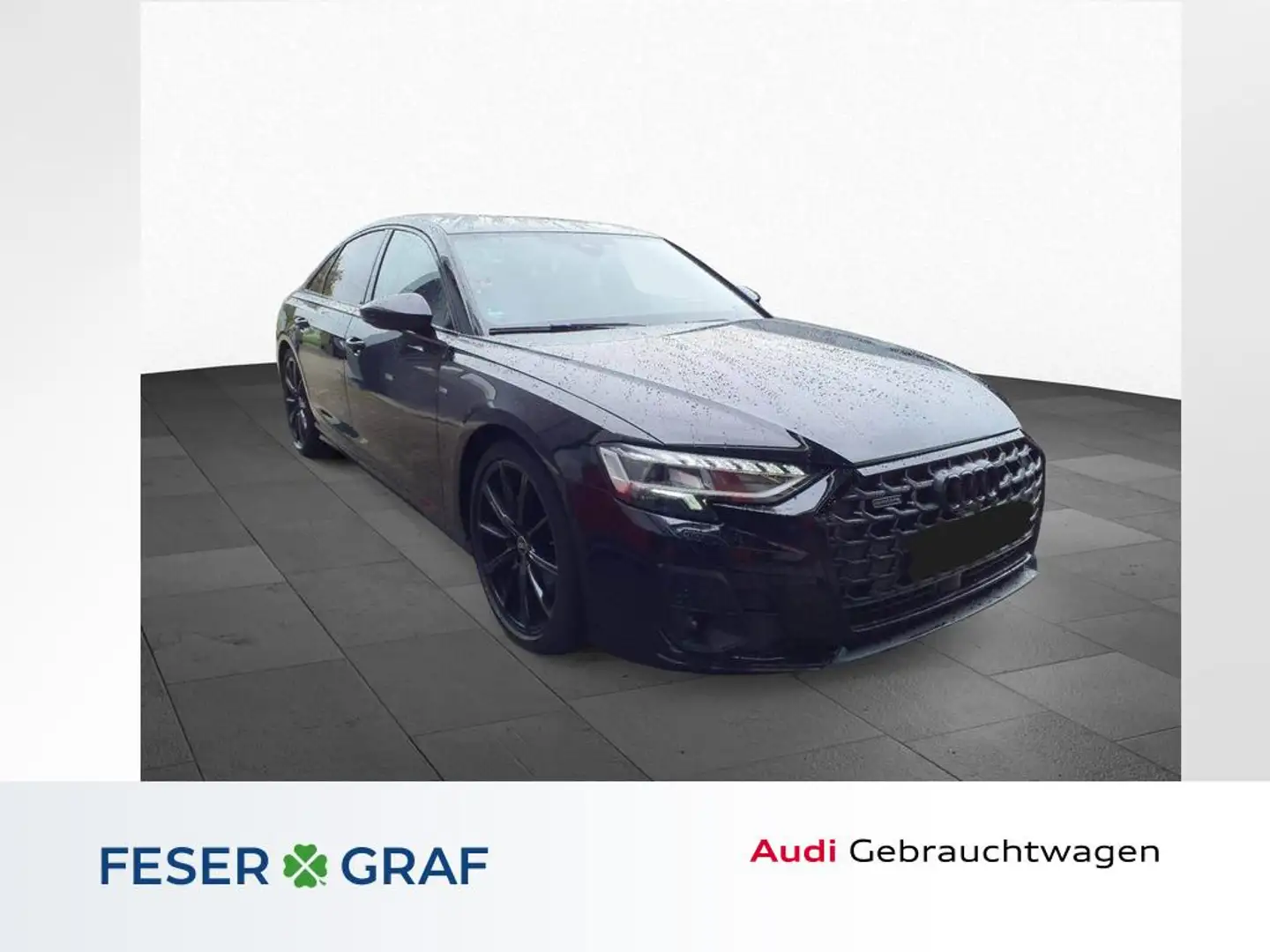 Audi A8 50TDI 2x S line/HD-Matrix/HuD/Leder/Pano/Kameras/B Schwarz - 1