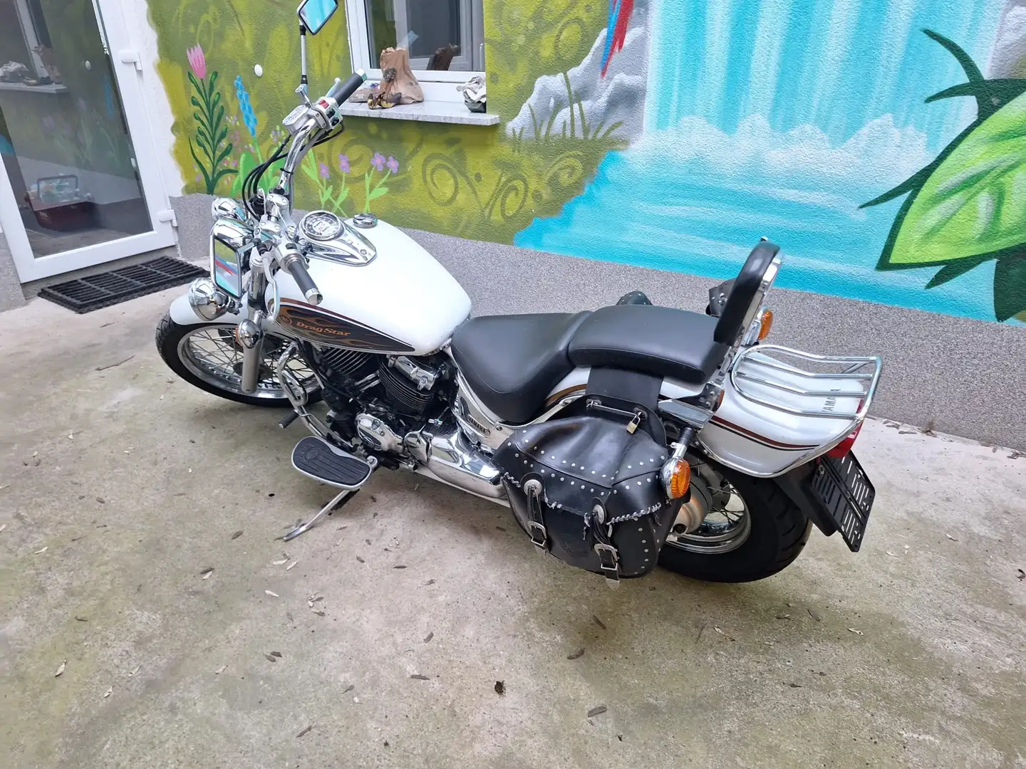Yamaha XS 650 Dragster Blanc - 2