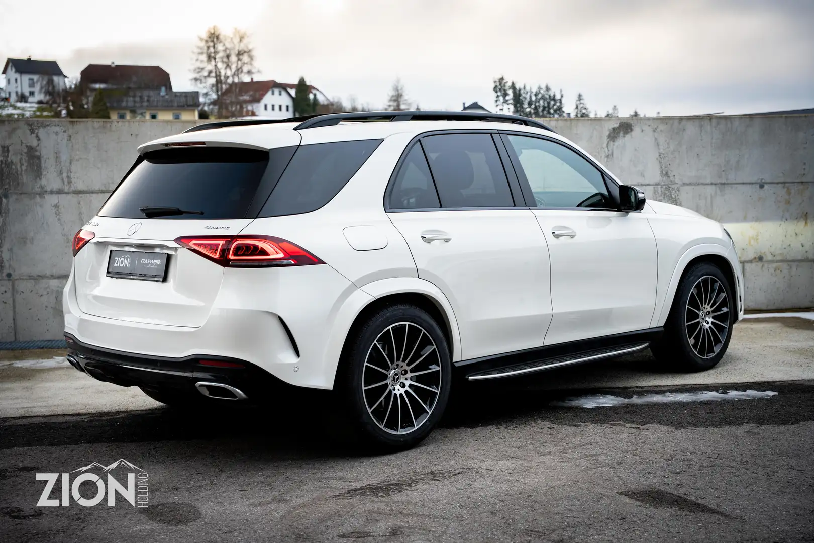 Mercedes-Benz GLE 350 e 4MATIC AMG VOLL PANO LUFT BURMESTER H-UP AHK 360 Blanco - 2