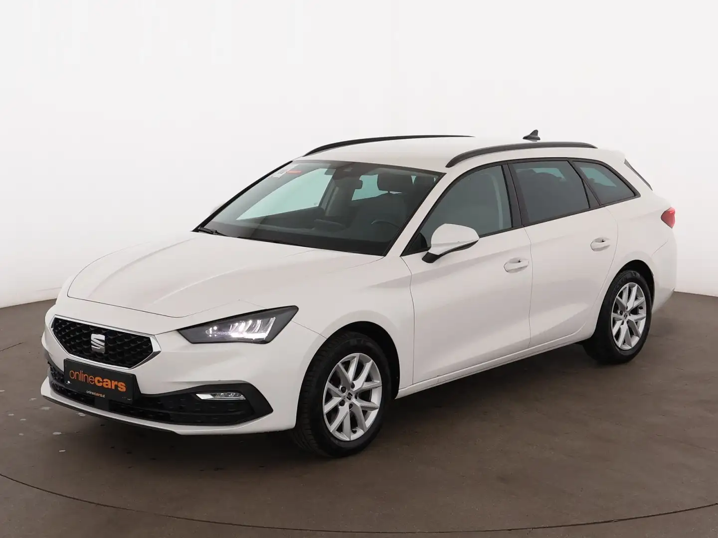 SEAT Leon Sportstourer 2.0 TDI Style Aut LED NAVI TEMP Weiß - 2